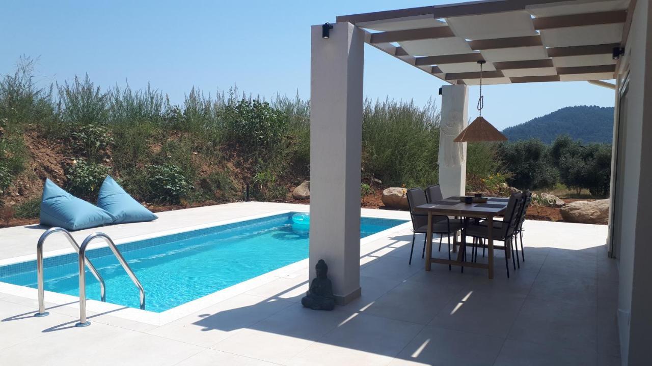 Casa O' - Moderne Villa Mit Grosser Terrasse Und Privatem Swimmingpool Skála Potamiás Eksteriør bilde