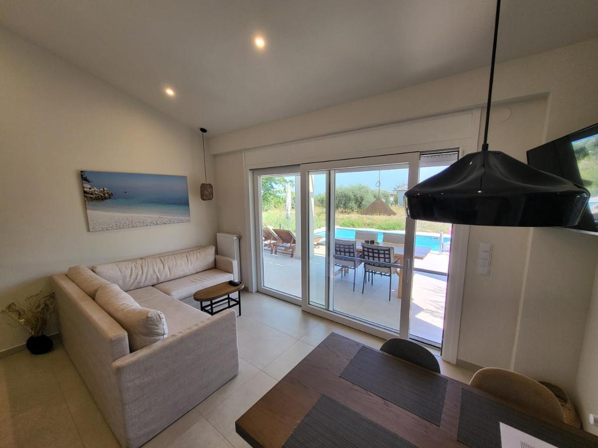 Casa O' - Moderne Villa Mit Grosser Terrasse Und Privatem Swimmingpool Skála Potamiás Eksteriør bilde