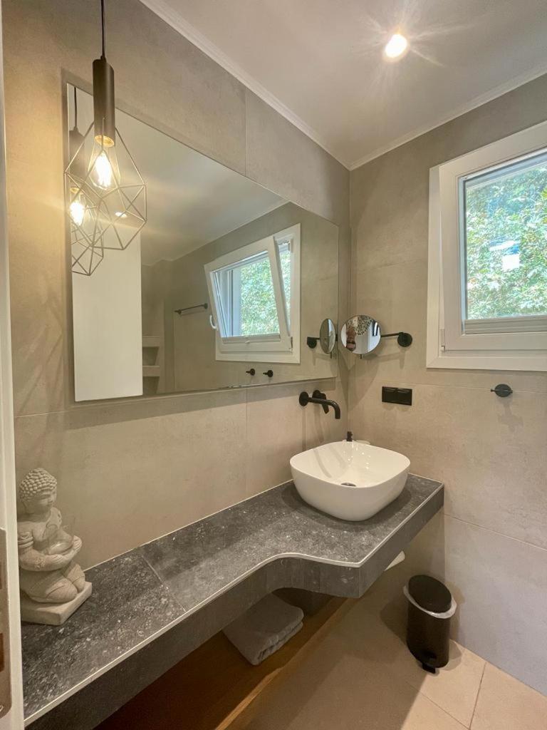 Casa O' - Moderne Villa Mit Grosser Terrasse Und Privatem Swimmingpool Skála Potamiás Eksteriør bilde
